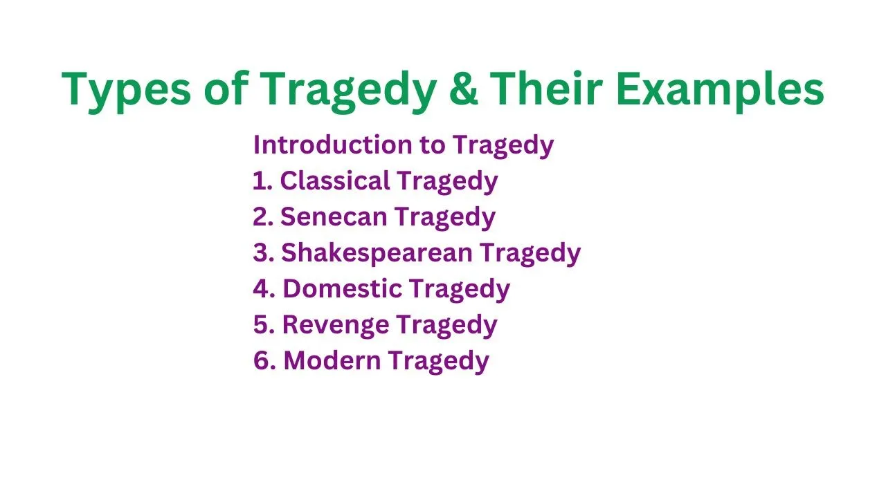 Types Of Tragedy