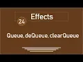 24 - jQuery Tutorial Effects Queue dequeue clearQueue