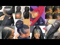 Trending Ghana Weaving Hairstyles for Women Stylish Cornrows Feed-in Braids Hairstyles ideas