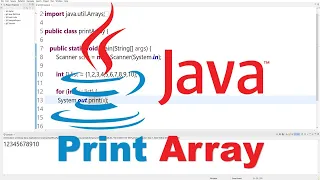 Print an Array in Java How to Tutorial