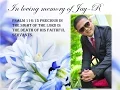 Remembering our Bro in the Lord Jay-R Ronacin Lumbre Tjhung