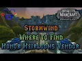 Stormwind PvP Heirlooms Vendor Position