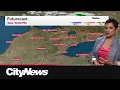 Thunderstorms expected tonight sun to end the week