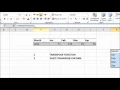 Excel 2 easy ways to convert Row to Column Column to Row with TRANSPOSE and PASTE TRANSPOSE