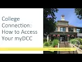 How to Access Your myDCC