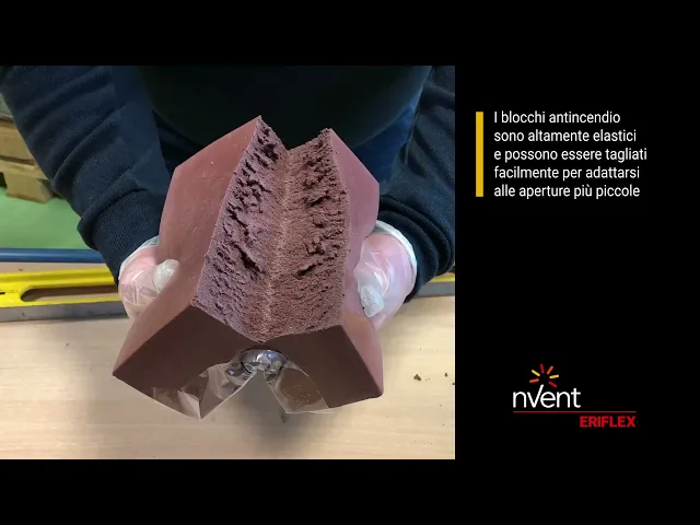 nVent ERIFLEX FleXbus Sistema per barriere anti-incendio (Fire Barrier System)