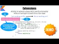 Intro to Extensions Kotlin Fundamentals Tutorial - Part 21