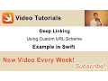Deep Linking Using Custom URL Scheme Example in Swift