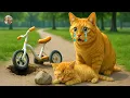 Download Lagu The mother cat had an accident while delivering goods 🌸🐱