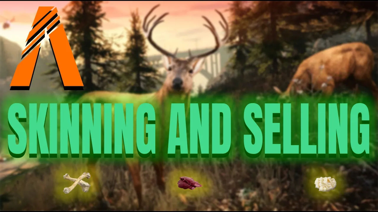 THE WILDLIFE SERIES - Skinning And Selling - FiveM ESX/Qbcore [Standalone]