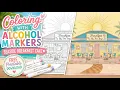 DIY Beach Wall Art Relaxing Color With Me FREE Beach Cottage Printable