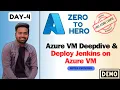 Day-4 Deploy Jenkins on Azure VM Azure VM Types explained