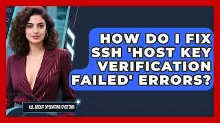 How Do I Fix SSH Host Key Verification Failed Errors - All About Operating Systems