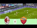 Milan vs Roma | Coppa Italia 24/25 | PES 2021 | PC Gameplay | 4K