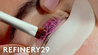I Got A Lash Lift For The First Time Macro Beauty Refinery29