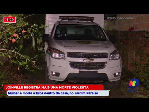Joinville registra mais uma morte violenta: Mulher é morta a tiros dentro de casa, no Jardim Paraíso