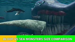 BLOOP vs EL GRAN MAJA - Sea Monster Size Comparison