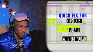 one plugin to fix all your afrobeats vocals wahala krizbeatz tutorials