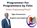 Python Type conversion Explicit Implicit Tamil