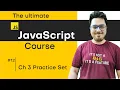JavaScript Chapter 3 - Practice Set on Loops and Functions JavaScript Tutorial in Hindi
