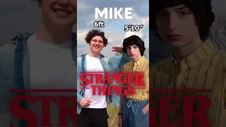 STRANGER THINGS Characters Real Life Heights