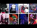 Animal but every turn a different character cover is used (fnf but everyone sings it)