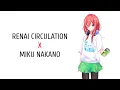 Download Lagu RENAI CIRCULATION X MIKU NAKANO SONG REMIX