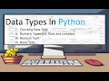 Introduction to Data Types in Python 2024