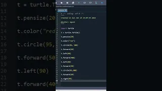 Python Turtle Art Alphabet B Tutorial for Beginners