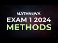 VCE 2024 Mathematical Methods Exam 1 - Full Solutions