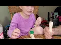 Elizabeth builds a catapult