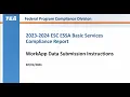 2023-2024 ESC ESSA Basic Services Compliance Report WorkApp Data Submission Instructions
