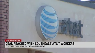 Back to Work Deal reached with AT T workers in Southeast