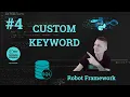 Robot Framework CZ Database Testing - Custom Keywords PostgreSQL