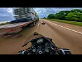 Download Lagu SPLITTING SEMI TRUCKS AND DODGING DEATH. | CBR1000RR PURE SOUND
