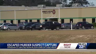 Escaped Effingham County inmate back behind bars