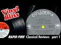 Lagu Audiophile Vinyl Reviews of Classical Records   Part 1 !
