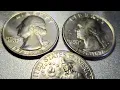 WOW Two bicentennial 1976D Quarters filled Mint Mark and one Reverse double strike errors found