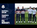 MacIntyre Hovland vs Schauffele Cantlay Full Highlights 2025 Ryder Cup