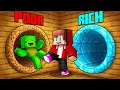 Download Lagu JJ and Mikey: POOR vs RICH Choose A Door Battle in Minecraft - Maizen