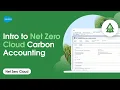 Intro to Net Zero Cloud Carbon Accounting Net Zero Cloud