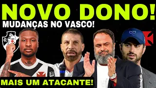 🚨NOVO DONO! MUDANÇAS NA SAF DO VASCO I TRETA COM A 777 I MAIS UMA ATACANTE I REFORÇOS NA DECISÃO E+