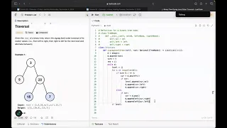 103 Binary Tree Zigzag Level Order Traversal - Using Python