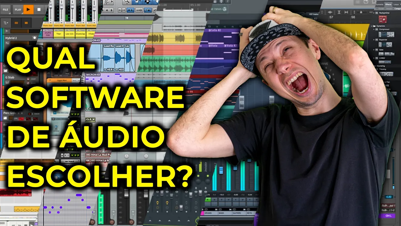 COMO ESCOLHER O MELHOR PROGRAMA DE GRAVAÇÃO DE ÁUDIO E PRODUÇÃO MUSICAL - Reaper, Ableton, Logic Pro