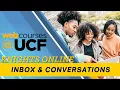 How to Use the Inbox Conversations Tool in Webcourses UCF