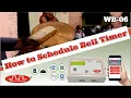 Automatic School Bell Timer WB-06 How to Program Bell Schedule