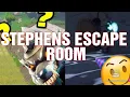 STEPHENS ESCAPE ROOM tutorial