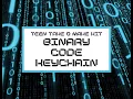 PCPL Virtual Teen Program Binary Code Keychains
