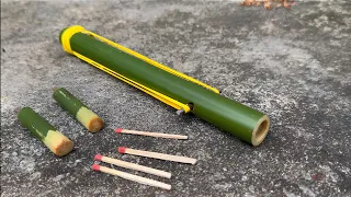 Wooden toys and matches - DIY Bamboo NEW