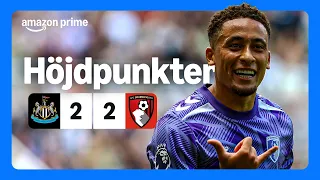 Dramatik i slutminuterna 🤯 Höjdpunkter: Newcastle - Bournemouth | Premier League 26/27